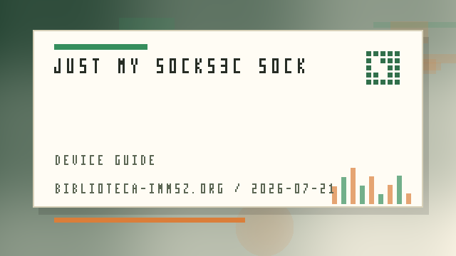 Just My Socks3C 使用情境:新手机、系统更新和桌面端兼容性 配图 1